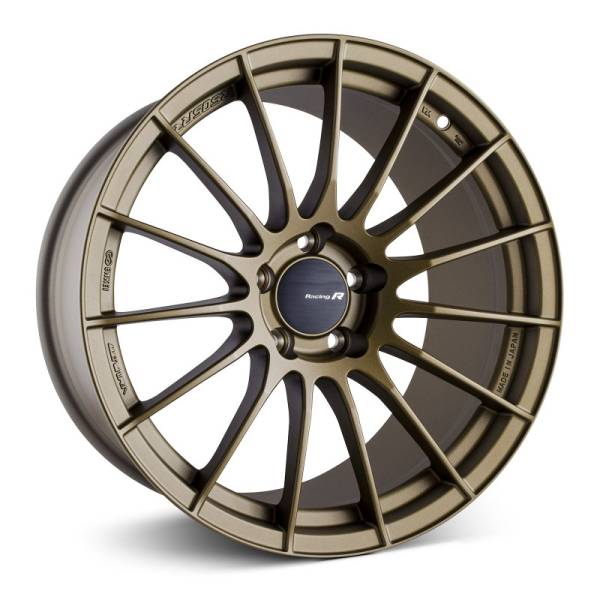 Enkei - Enkei 484-895-6522GG Enkei RS05-RR 18x9.5 22mm ET 5x114.3 75 Bore Titanium Gold Wheel (MOQ 40)