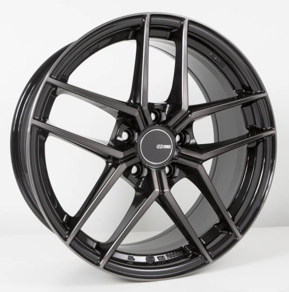 Enkei - Enkei 498-880-4445MBM Enkei TY5 18x8 5x112 45mm Offset 72.6mm Bore Pearl Black Wheel