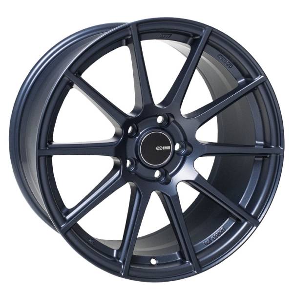 Enkei - Enkei 499-895-6535MB Enkei TS10 18x9.5 35mm Offset 5x114.3 Bolt Pattern 72.6mm Bore Dia Matte Blue Wheel (MOQ 40)