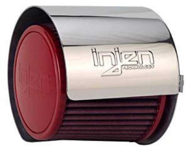 Injen - Injen HS3500P Injen Aluminum Air Filter Heat Shield Universal Fits 3.50 Polished