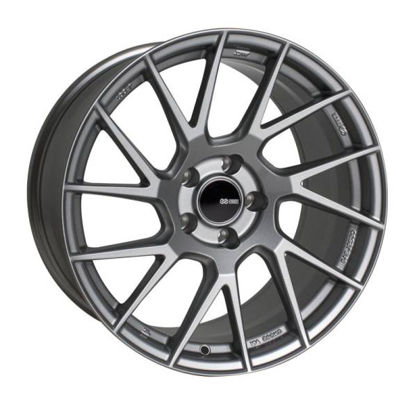 Enkei - Enkei 507-790-6535GR Enkei TM7 17x9.0 5x114.3 35mm Offset 72.60 Bore Storm Gray Wheel