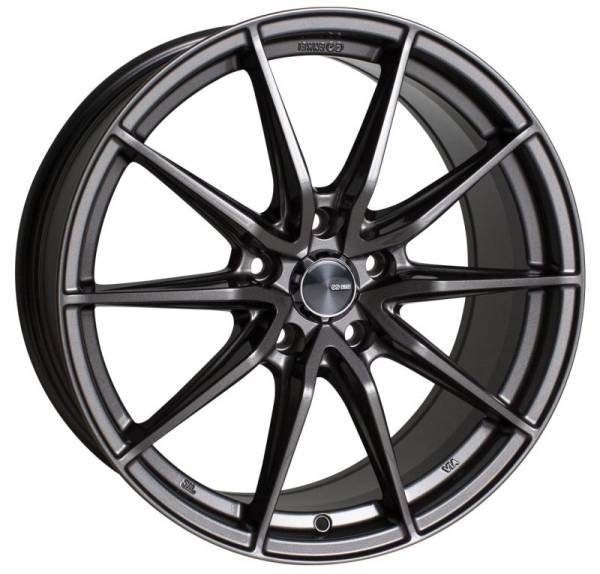 Enkei - Enkei 509-880-3140AP Enkei DRACO 18x8.0 5x108 40mm Offset 72.6mm Bore Anthracite Wheel