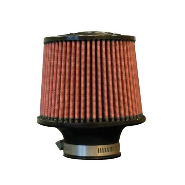 Injen - Injen X-1012-BR Injen High Performance Air Filter - 2.50 Black Filter 6 Base / 5 Tall / 5 Top