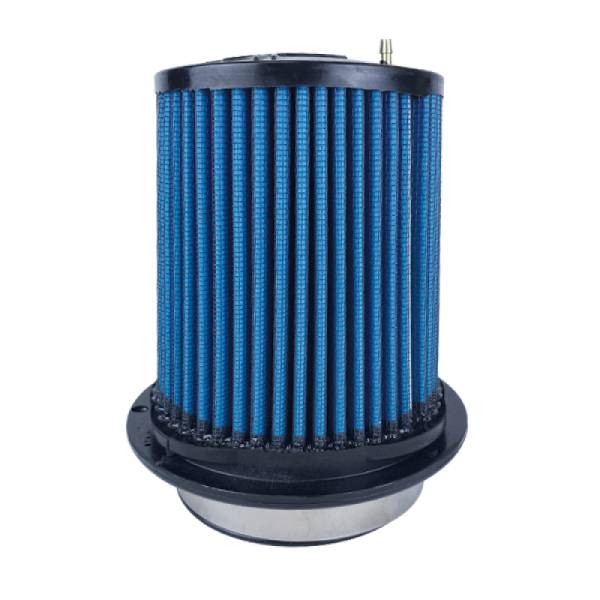 Injen - Injen X-1086-BB Injen NanoWeb Dry Air Filter- 5.5 Twis-Lok Base/ 3.5 Neck/ 4.0 Top w/Barb Fitting/ 6.5 Tall 55 Pleat