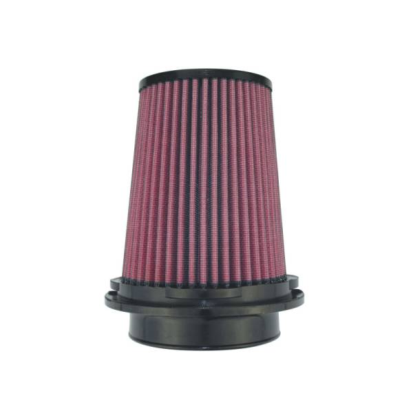 Injen - Injen X-1112-BR Injen 8-Layer Oiled Cotton Gauze Air Filter 4.0in ID/ 6.0in Base / 6.3in Height / 4in Top