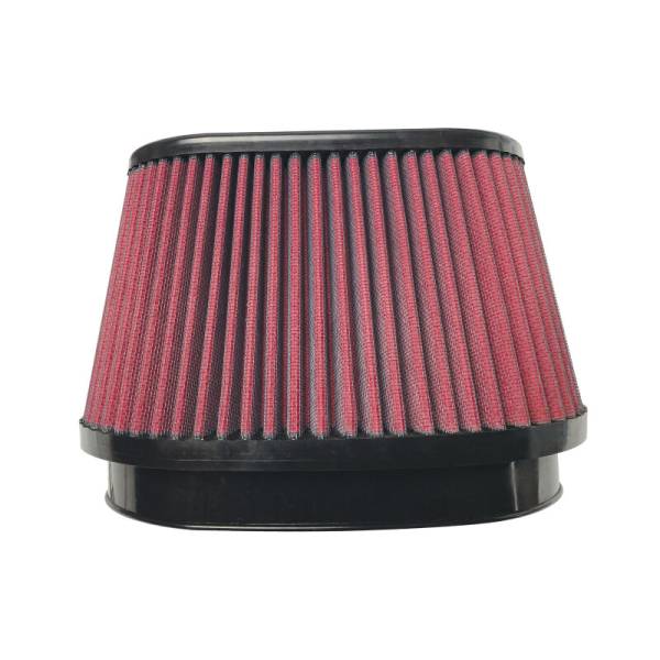 Injen - Injen X-1126-BR Injen Oiled Air Filter 8.5x5.63in Oval ID / 9.92x7.17in Base / 5.7in HT / 6.865ix4.115in Top