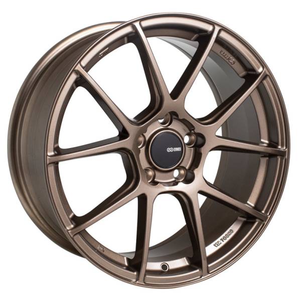 Enkei - Enkei 522-895-6538ZP Enkei TS-V 18x9.5 5x114.3 38mm Offset 72.6mm Bore Bronze Wheel
