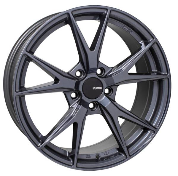 Enkei - Enkei 523-775-6538BGM Enkei Phoenix 17x7.5 38mm Offset 5x114.3 72.6mm Bore Blue Gunmetal Wheel