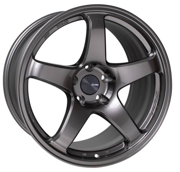 Enkei - Enkei 527-780-6535DS Enkei PF05 17x8 5x114.3 35mm Offset 75mm Bore Dark Silver Wheel