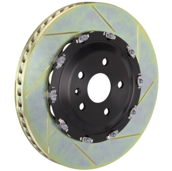 Brembo - Brembo 102.9003A Brembo 08-16 R8 4.2/5.2 Excl CC Brake Fr 2-Piece Discs 380x34 2pc Rotor Slotted Type1
