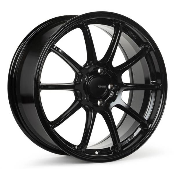 Enkei - Enkei 543-790-6540BK Enkei TRIUMPH 17x9 5x114.3 40mm Offset 72.6mm Bore Gloss Black Wheel