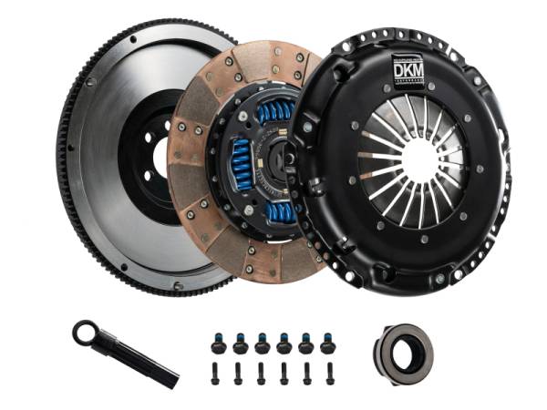 DKM Clutch - DKM Clutch MR-006-005 DKM Clutch BMW E34/E36/E39/E46/Z3 (6 Cyl) Ceramic Twin Disc MR Clutch w/Flywheel (650 ft/lbs Torque)