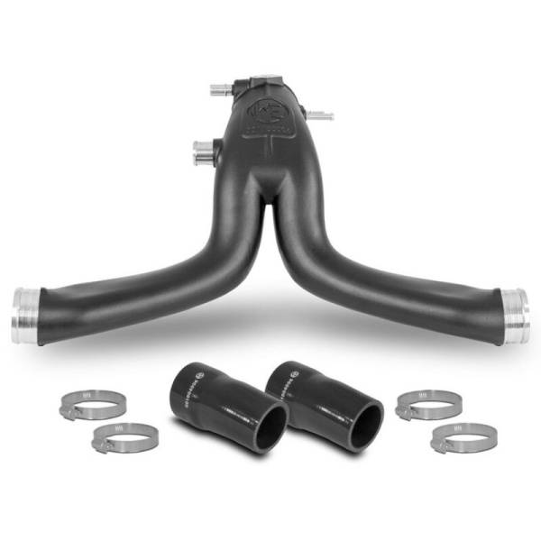 Wagner Tuning - Wagner Tuning 001100006-KIT.991.1.OEM Wagner Tuning Porsche 991 Turbo (w/OEM Intercooler) Y-Charge Pipe Kit
