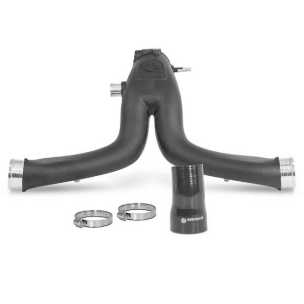 Wagner Tuning - Wagner Tuning 001100006-KIT.991.2.OEM Wagner Tuning Porsche 991 Turbo (w/OEM Intercooler) Y-Charge Pipe Kit