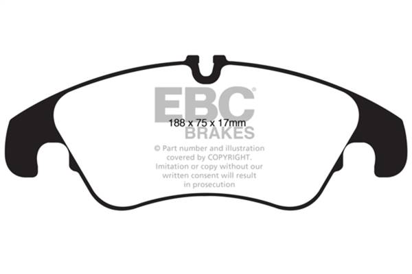 EBC - EBC Brakes S15KF1242 EBC S15 Brake Pad and Rotor Kit - Fits 2013-2017 Audi Q5