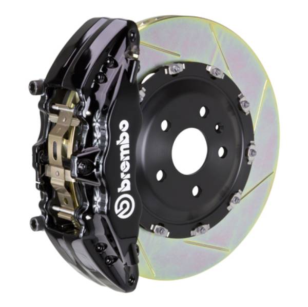Brembo - Brembo 1J2.9020A1 Brembo 11-21 Grand Cherokee (Excl. SRT) Fr GT BBK 6Pist Cast 2pc 380x34 2pc Rotor Slot Type1-Black