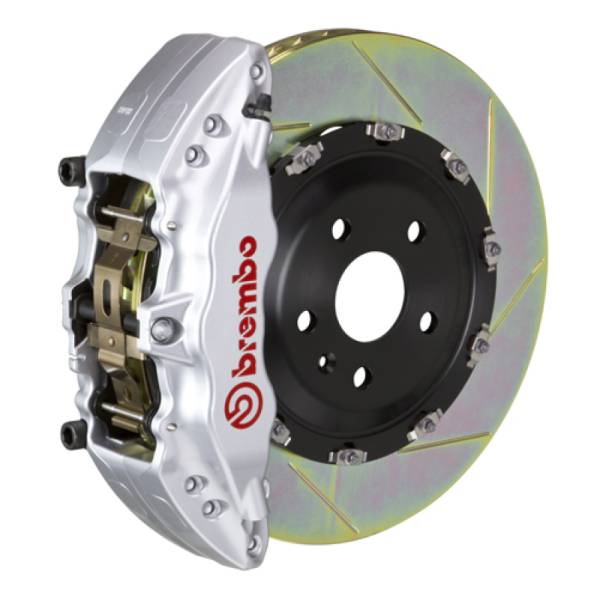Brembo - Brembo 1J2.9020A3 Brembo 11-21 Grand Cherokee (Excl. SRT) Fr GT BBK 6Pist Cast 2pc 380x34 2pc Rotor Slot Type1-Silver
