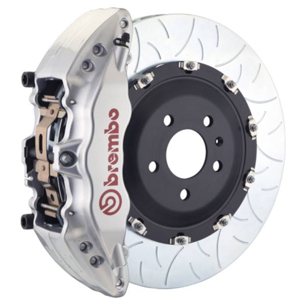 Brembo - Brembo 1J3.9017A3 Brembo 14-18 1500 Sierra Exc Alum Fr Knuckl Fr GT BBK 6Pis Cast 2pc 380x34 2pc Rtr Slot Type3-Silv