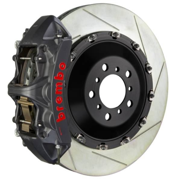 Brembo - Brembo 1L2.9503AS Brembo 10-19 Ghost Front GTS BBK 6 Piston Cast 411x34 2pc Rotor Slotted Type-1-Black HA