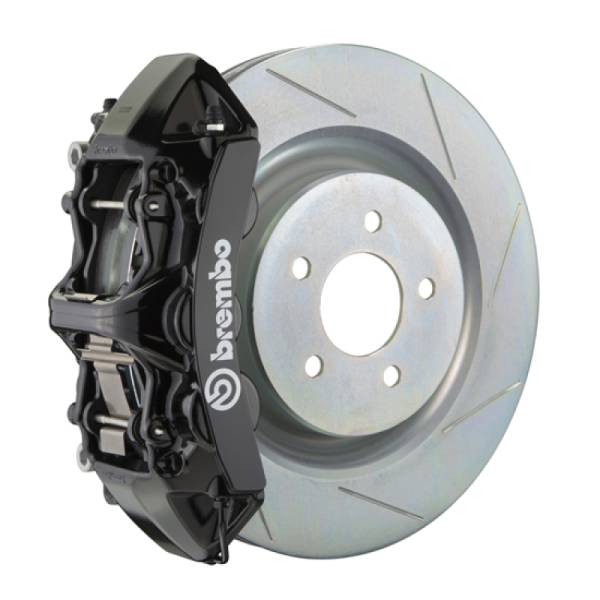 Brembo - Brembo 1L5.8018A1 Brembo 16+ Camaro LS/LT/SS Front GT BBK 6 Piston Cast 355x32 1pc Rotor Slotted Type1-Black