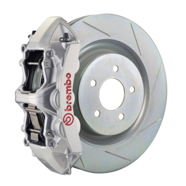 Brembo - Brembo 1L5.8018A3 Brembo 16+ Camaro LS/LT/SS Front GT BBK 6 Piston Cast 355x32 1pc Rotor Slotted Type1-Silver