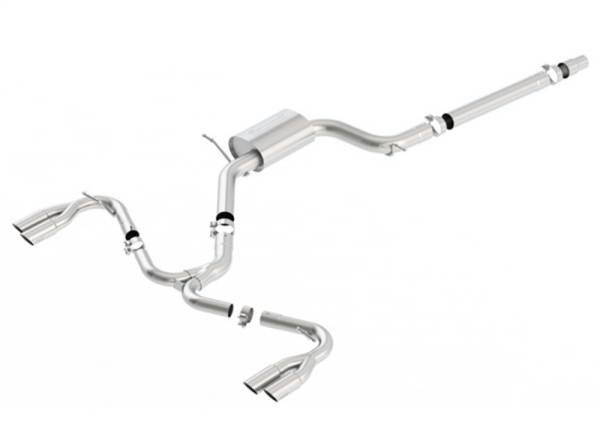 Borla - Borla 140741SB Borla 14-19 Seat Leon Cupra 2.0L AT/MT FWD 4DR Stainless Steel S-Type Catback Exhaust Brushed Tip