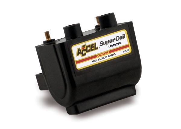 ACCEL - BDDP 140406BK Super Coil - Points - Dual Fire - Black