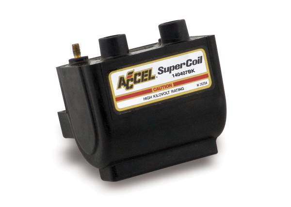 ACCEL - BDDP 140407BK Super Coil - Electronic - Dual Fire - Black