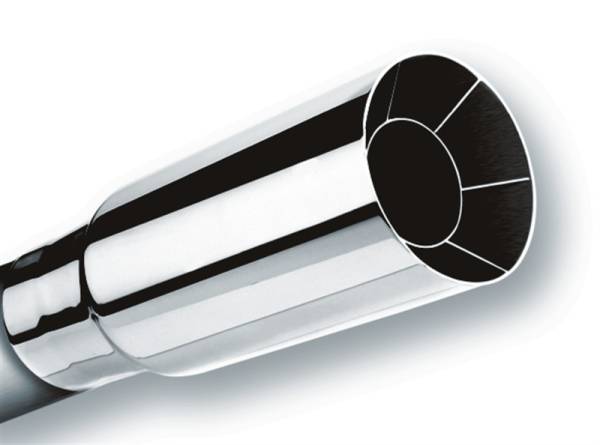 Borla - Borla 20102 Borla Universal Polished Tip Single Round Intercooled (inlet 2in. Outlet 2 1/2in)