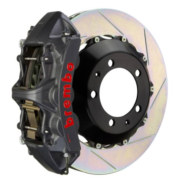 Brembo - Brembo 1M2.8068AS Brembo 23+ GR Corolla Front GTS BBK 4 Piston Cast 355x32 2pc Rotor Slotted Type-1-Black HA