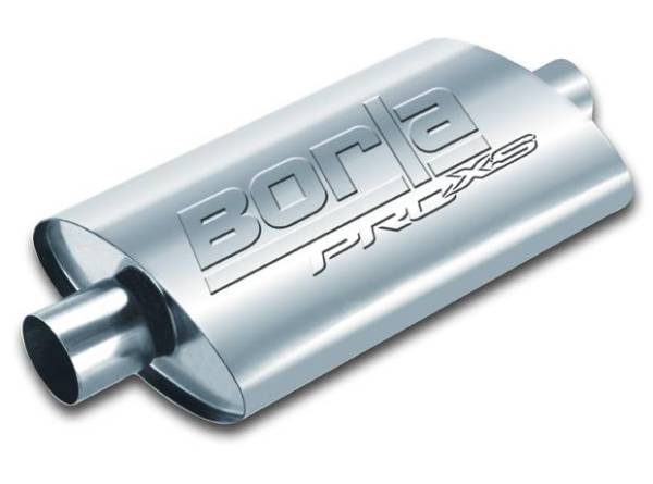 Borla - Borla 400286 Borla 2.50in Dual In/Out 19in x 9.5in x 4in PRO-XS Muffler