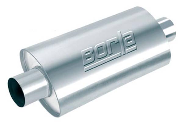 Borla - Borla 400371 Borla XR-1 Multi-Core 3in Ctr-Ctr Oval 16in x 4.25in x 7.88in Rotary Engine Equipped Racing Muffler