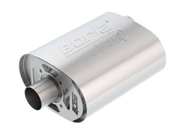 Borla - Borla 400856 Borla CrateMuffler Ford 5.0L Coyote ATAK 2.5in Offset/Center 12in x 6in x 10.34in Muffler