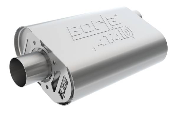 Borla - Borla 400941 Borla CrateMuffler Big Block Mopar 383/413/426/440 2.5in Offset/Center 14inx4.35inx9in Oval Muffler