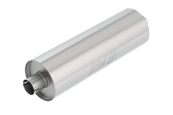Borla - Borla 401158 Borla 2.75in In/Out 7.75in Diameter x 24in L Universal Muffler - Heavy Duty Truck Applications