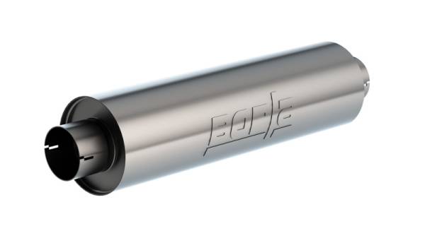 Borla - Borla 401625 Borla Universal Muffler 6.75 X 24.00in LG. X 3.53 I.D. w/Nipples Notched, OAL 29.00in