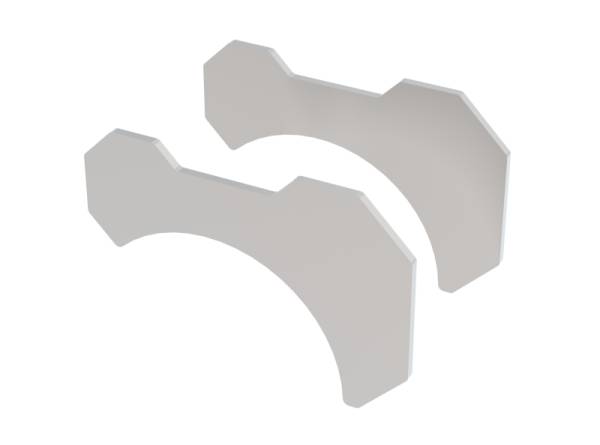 Borla - Borla 60578 Borla Universal 2.25in T-304 Stainless Steel Pipe/Tube Bracket Kit