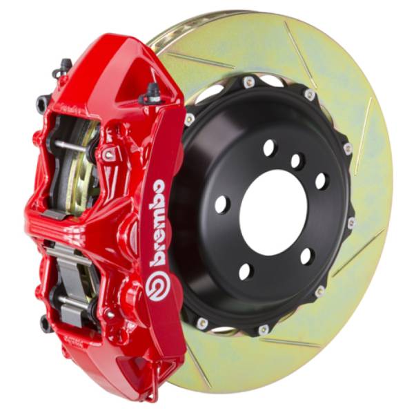 Brembo - Brembo 1M2.9017A2 Brembo 08-13 IS-F Front GT BBK 6 Piston Cast 380x32 2pc Rotor Slotted Type-1-Red