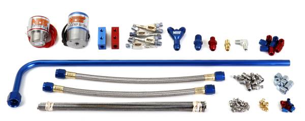 NOS - BHHV 04468NOS NOS Pro Race Fogger "Professional" Nitrous System -4 cylinder,Soft Plume Nozzles