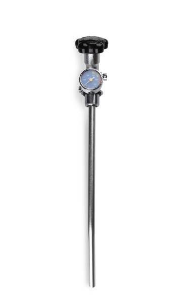 NOS - BHHV 16137ANOS NOS 10 lb. Bottle Super Hi-Flow Valve Assembly with Siphon Tube and Blue Gauge