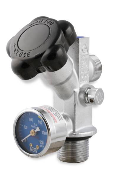 NOS - BHHV 16137NOS NOS Super Hi-Flo Bottle Valve with Blue Face Gauge