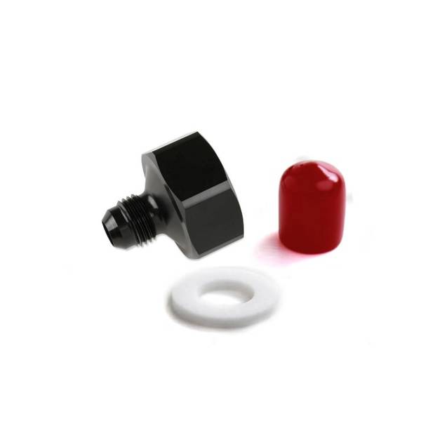 NOS - BHHV 16226NOS NOS Black T7075 aluminum 6AN-660 Bottle Nut Adapter