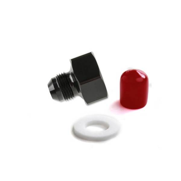 NOS - BHHV 16233NOS NOS Black T7075 aluminum 8AN-660 Bottle Nut Adapter