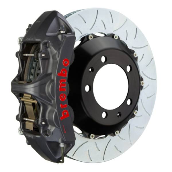 Brembo - Brembo 1M3.9002AS Brembo 97-04 Corvette C5 Front GTS BBK 6 Piston Cast 380x32 2pc Rotor Slotted Type-3-Black HA
