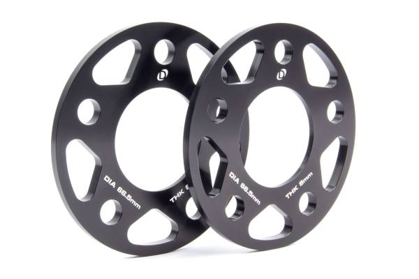 Dinan - GFBV D210-2026 Dinan Spacers; 5x112 - 66.5mm CB - 8mm Thick - Fits select 2014-2027 BMW, Mini applications