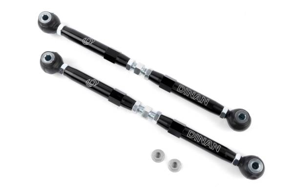 Dinan - GFBV D280-0025 Dinan Rear Toe Links - 2019-2026 BMW 230i/330i/430i/Z4 30i/M240i/M340i/M440i; Dinan Rear Toe Links - 2019-2026 BMW Z4 30i/M40i; Dinan Rear Toe Links - 2020-2026 Toyota GR Supra - Fits select 2019-2026 BMW models