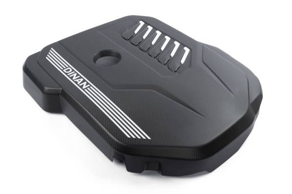 Dinan - GFBV D590-0004 Dinan Matte Carbon Fiber Engine Cover - 2020-2026 BMW B58D - Fits select 2019-2026 BMW models
