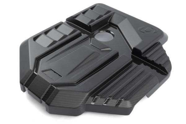 Dinan - GFBV D590-0005-B Dinan Matte Carbon Fiber Engine Cover - 2021-2026 BMW M2/M3/M4 - Fits 2021-2026 BMW M3, M4, M2