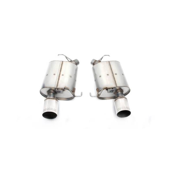 Dinan - GFBV D660-0051 Dinan Free Flow Axle-Back Exhaust - 2011-2016 BMW 535i - Fits 2011-2016 BMW 535i, 535i xDrive