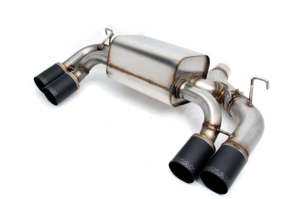 Dinan - GFBV D660-0056-BLK Dinan Free Flow Axle-Back Exhaust - 2016-2018 BMW M2 - Fits 2016-2018 BMW M2